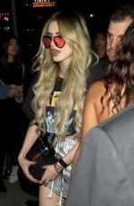 BELLA THORNE at Avenue Nightclub in Hollywood 05/02/2017