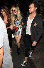 BELLA THORNE at Avenue Nightclub in Hollywood 05/02/2017