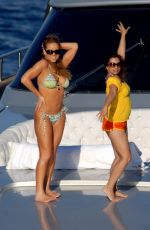 Best from the Past - MARIAH CAREY in Bikini at a Boat in Capri 07/07/2007