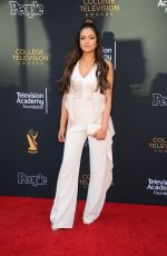 BETHANY MOTA at 2017 College Television Awards in Los Angeles 05/24/2017