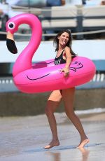 BIANCA BALTI in Swimsuit on the Set of a Photoshoot in Cannes 05/24/2017