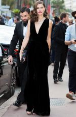 BIANCA BALTI Leaves Martinez Hotel in Cannes 05/25/2017