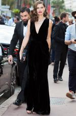 BIANCA BALTI Leaves Martinez Hotel in Cannes 05/25/2017