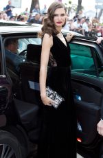 BIANCA BALTI Leaves Martinez Hotel in Cannes 05/25/2017