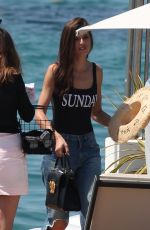 BIANCA BALTI on the Set of L