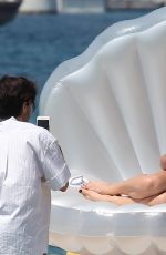 BIANCA BALTI on the Set of L