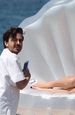 BIANCA BALTI on the Set of L