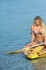 BIANCA GASCOIGNE in Bikini Paddleboarding in Ibiza 05/24/2017