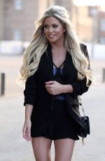 BIANCA GASCOIGNE Out and About in London 05/10/2017