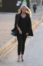 BIANCA GASCOIGNE Out and About in London 05/10/2017