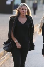 BIANCA GASCOIGNE Out and About in London 05/10/2017