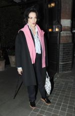 BIANCA JAGGER at Chiltern Firehouse in London 05/04/2017