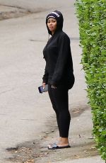 BLAC CHYNA Out at Canyon Trek in Reseda 05/09/2017