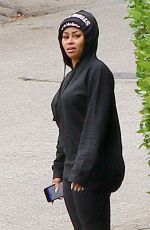 BLAC CHYNA Out at Canyon Trek in Reseda 05/09/2017