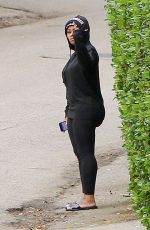 BLAC CHYNA Out at Canyon Trek in Reseda 05/09/2017