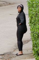 BLAC CHYNA Out at Canyon Trek in Reseda 05/09/2017
