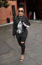 BLAC CHYNA Out for Lunch in Los Angeles 05/30/2017