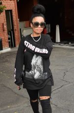 BLAC CHYNA Out for Lunch in Los Angeles 05/30/2017