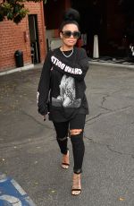 BLAC CHYNA Out for Lunch in Los Angeles 05/30/2017