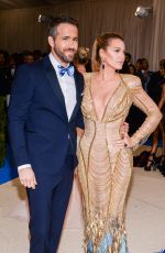 BLAKE LIVELY at 2017 MET Gala in New York 05/01/2017
