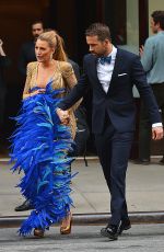 BLAKE LIVELY on Her Way to MET Gala in New York 05/01/2017