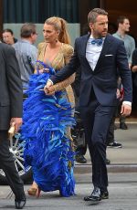 BLAKE LIVELY on Her Way to MET Gala in New York 05/01/2017