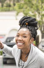 BRANDY NORWOOD Out Shopping at Sephora in Calabasas 05/17/2017