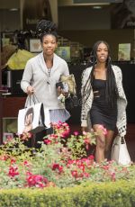 BRANDY NORWOOD Out Shopping at Sephora in Calabasas 05/17/2017