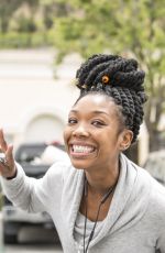 BRANDY NORWOOD Out Shopping at Sephora in Calabasas 05/17/2017
