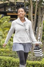 BRANDY NORWOOD Out Shopping at Sephora in Calabasas 05/17/2017