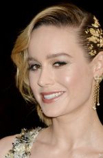 BRIE LARSON at 2017 MET Gala in New York 05/01/2017