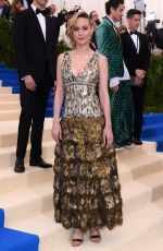 BRIE LARSON at 2017 MET Gala in New York 05/01/2017
