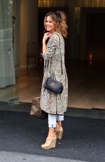 BROOKE BURKE Out and About in West Hollywood 05/22/2017