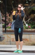 BROOKE SHIELDS Out for Coffee in New York 05/30/2017