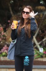 BROOKE SHIELDS Out for Coffee in New York 05/30/2017