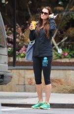 BROOKE SHIELDS Out for Coffee in New York 05/30/2017