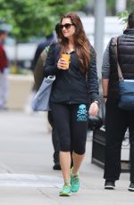 BROOKE SHIELDS Out for Coffee in New York 05/30/2017