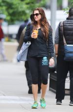 BROOKE SHIELDS Out for Coffee in New York 05/30/2017