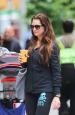 BROOKE SHIELDS Out for Coffee in New York 05/30/2017