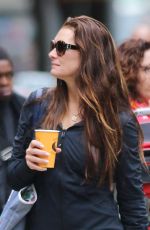BROOKE SHIELDS Out for Coffee in New York 05/30/2017