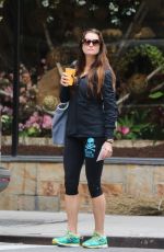 BROOKE SHIELDS Out for Coffee in New York 05/30/2017