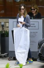 CALISTA FLOCKHART Leaves Barney