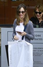 CALISTA FLOCKHART Leaves Barney