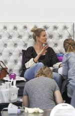 CAMERON DIAZ and NICOLE RICHIE at a Nail Salon in Beverly Hills 05/24/2017