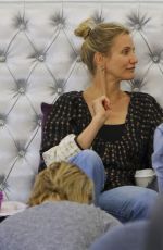 CAMERON DIAZ and NICOLE RICHIE at a Nail Salon in Beverly Hills 05/24/2017