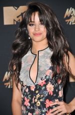 CAMILA CABELLO at 2017 MTV Movie & TV Awards in Los Angeles 05/07/2017