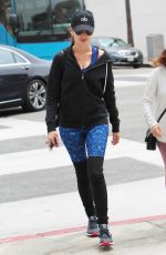 CAMILLA BELLE Heading to a Yoga Class in Beverly Hills 05/05/2017