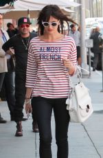CAMILLA BELLE Out Shopping in Beverly Hills 05/12/2017