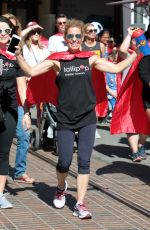 CANDACE CAMERON BURE at Lollipop Superhero Walk in Hollywood 04/30/2017