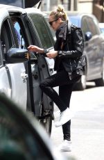 CANDICE SWANEPOEL Out and About in New York 05/10/2017